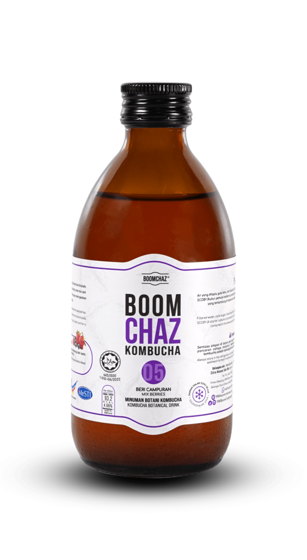 Boomchaz Kombucha - Mixed Berries